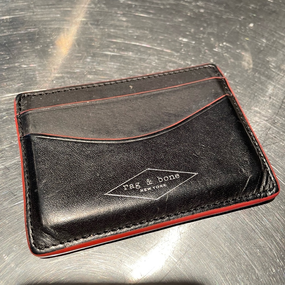Rag & bone leather card case